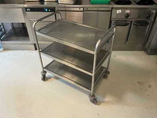 Stainless steel trolley