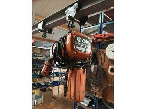 Argano elettrico a catena Hitachi 1/4FH1 del 1984