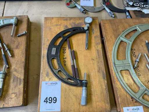 Micromètre de taille externe de Steinmeyer