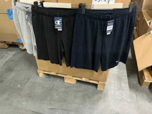 Partij Champion shorts Grey/Black/Dark Blue (390x)