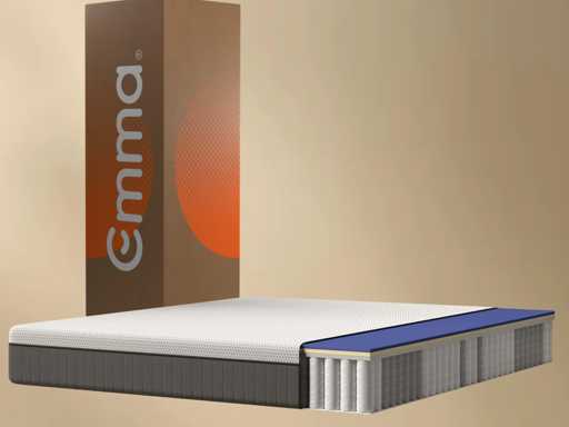 Emma Hybrid II matras | Traagschuim & Pocketspoelen | 130x200 cm