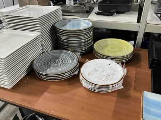 Plăci colorate Madleen (33x)