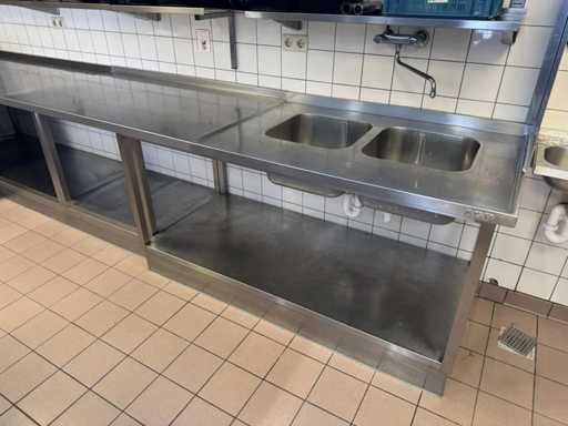 Évier en acier inoxydable