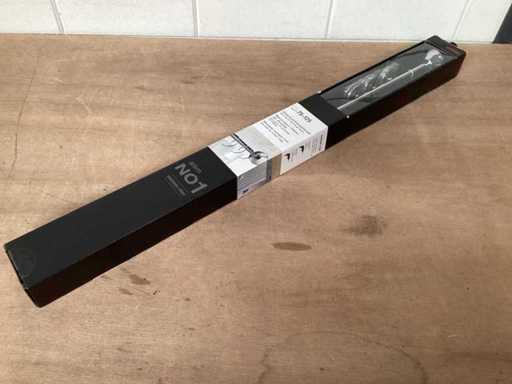 Spirella slim No1 Shower Curtain Curtain Chrome (28x)