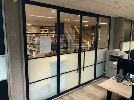 French doors approx. 2480x3540 mm