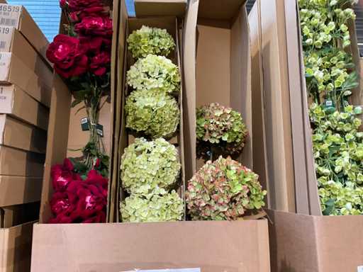 Silka Lot de fleurs artificielles