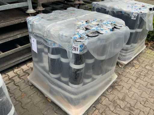 feutre de toiture en palette