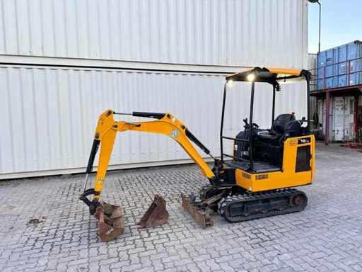JCB - 16C-1 - 2022 - Minigraafmachine - 2 x bak