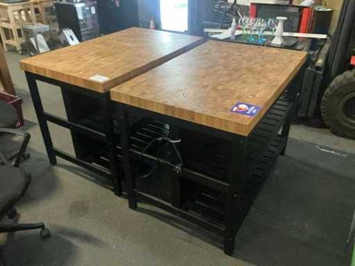 Table de présentation (2x)