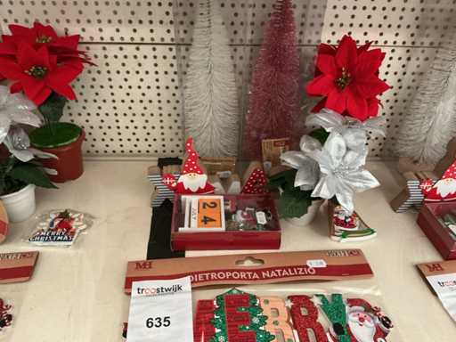 Weihnachtsdekoration für Partys.