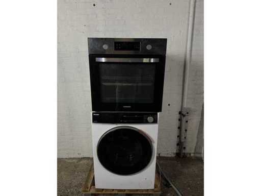 Piekarnik na gorące powietrze Samsung NV64R3531BS/EF - Pralka Sharp ES-NFB814CWA