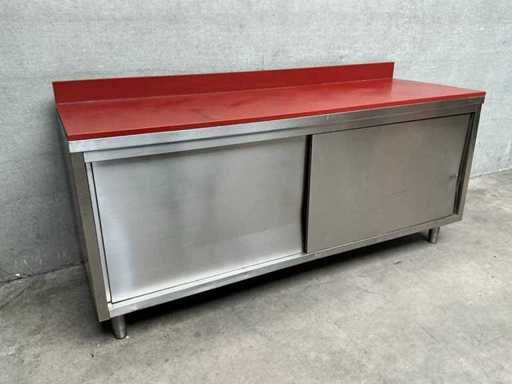 Rvs werktafel snijtafel