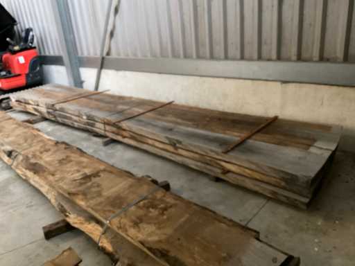 Eiken gezaagde plank (3x)