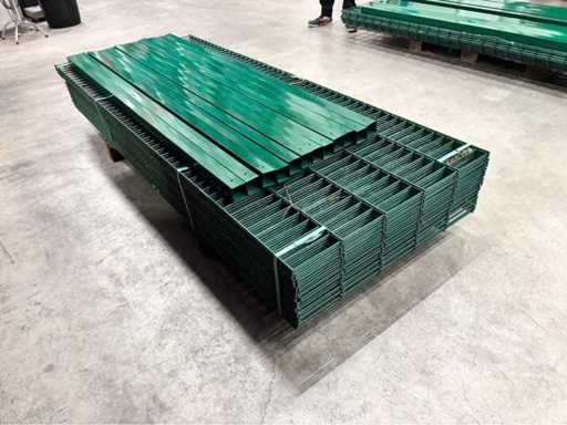 Europees fabrikaat 2d super 8/6/8mm Partij panelen met palen en klemmen