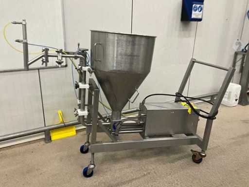 Mobile stainless steel diaphragm pump SISMATEC