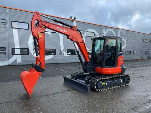 Koparka Midi Kubota KX165-5 z 2013 roku
