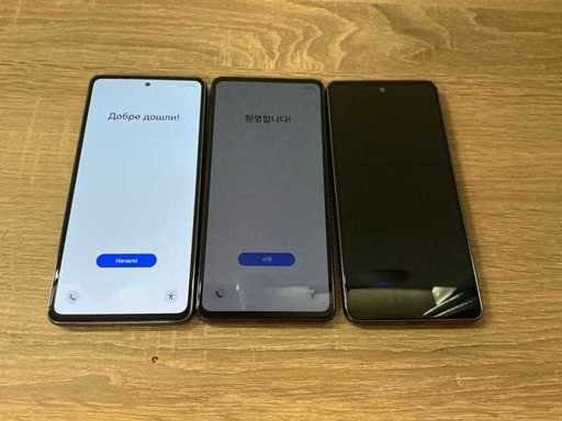 Samsung Galaxy A53 (5G, 128GB) Mobile Phone (3x)