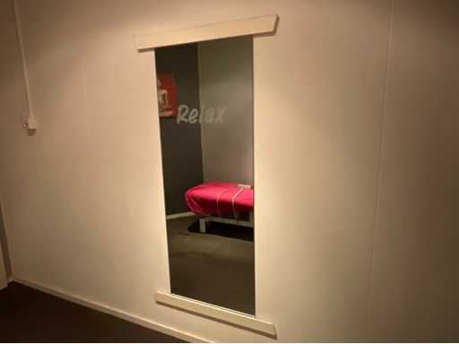 Ganzkörperspiegel mit Text (4x)