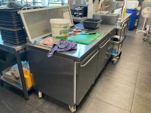 Gram Saladette koelwerkbank