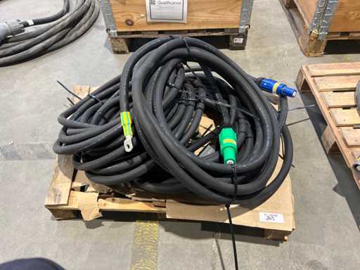 Cable de alimentación ITT Cannon 400A (IP67 acoplado – 1000V) con conectores PowerLock