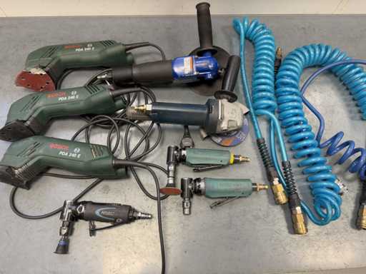   Beaucoup de machines à main