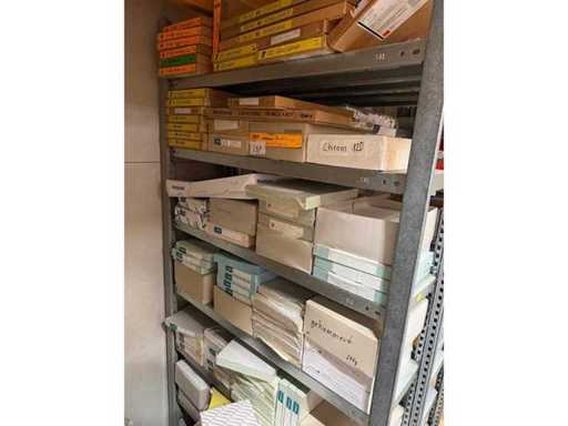 Inhoudsplank Veld Inventarispapier