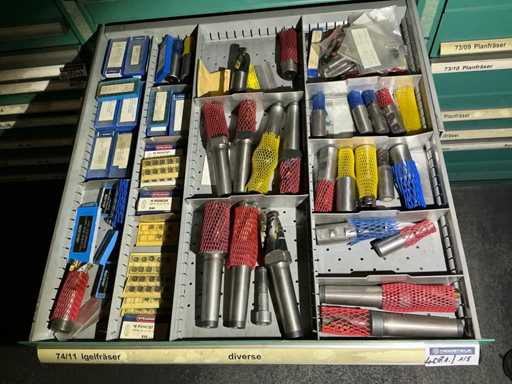 Post Hedgehog cutter with indexable inserts