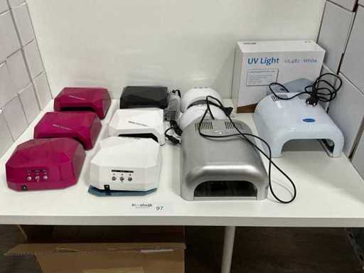 Diverse LED/UV nagellampen (11x)