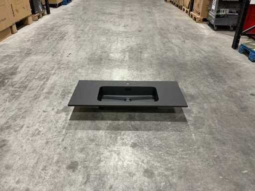 Allibert 101cm plan polybeton 1v 827781 Wasbak