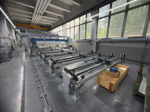 ELIOG DU 350/60-41-26 Linea di rivestimento per rulli di stampa