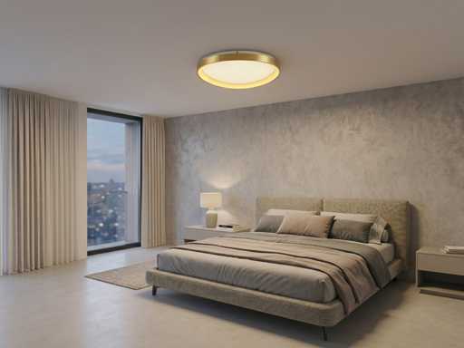 Auren Goud Plafondlamp 62cm 50W LED CCT 3 Kleur & 3 Stappen Dimmen(1x)