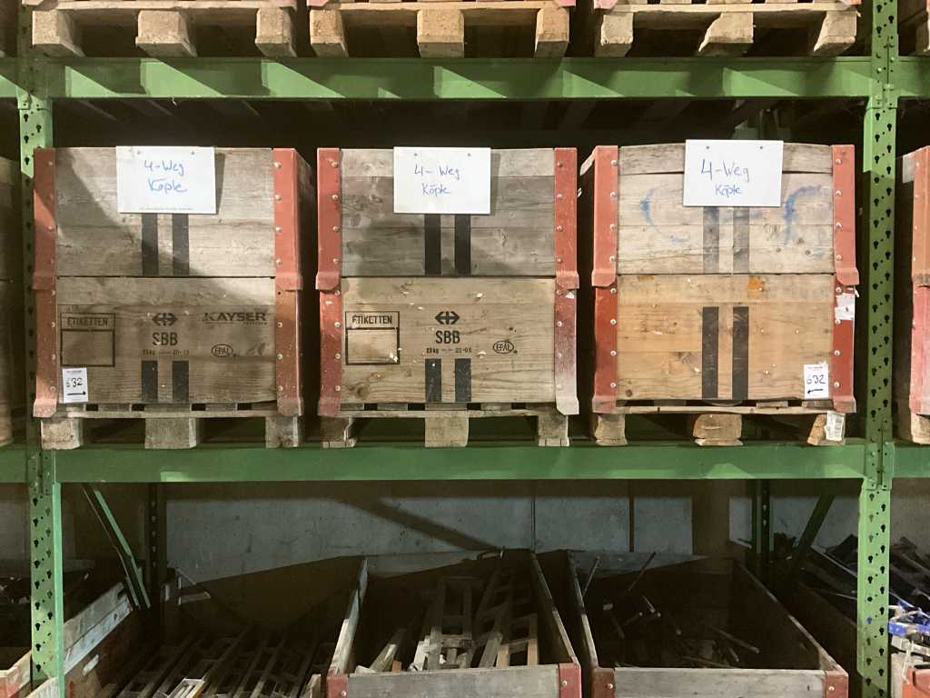 Lot of formwork accessories
