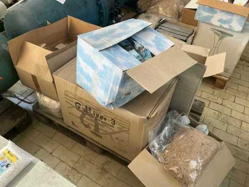 Stock of various accessories for animals