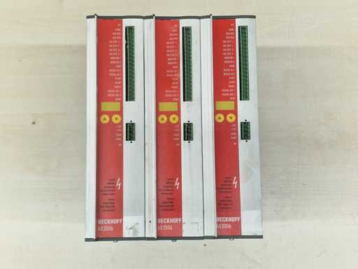 BECKHOFF AX2006 Beckhoff AX2006 – Satz Servoantriebe