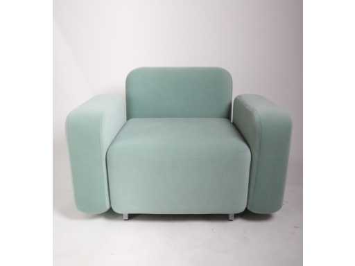 Lensvelt Balans fauteuil met armleuning “Fabio Novembre” Fauteuil