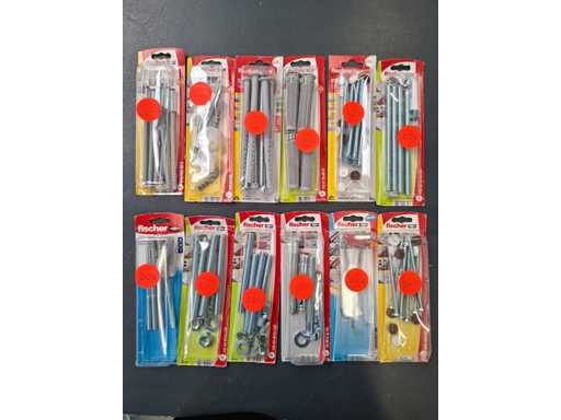 Mischen Sie die Partie verschiedene Befestigungsmaterialien (100x)