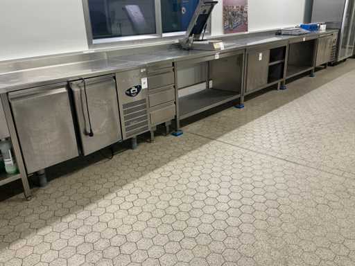 Enodis Silver line Koelwerkbank (2x)