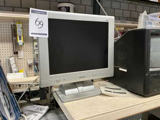 Monitor telewizyjny Lenco oraz 3 radia