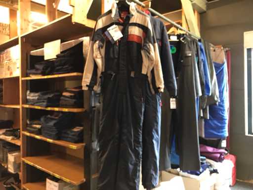 Combinaison de ski rétro (2x)