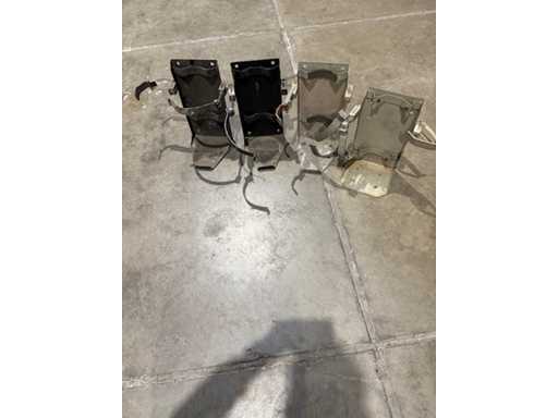 Supports d’extincteur (4x)