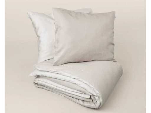 Florrèl Duvet Cover set plain Sateen 60% org. Cotton 40% 200x220+(2) 60x70 (4x)