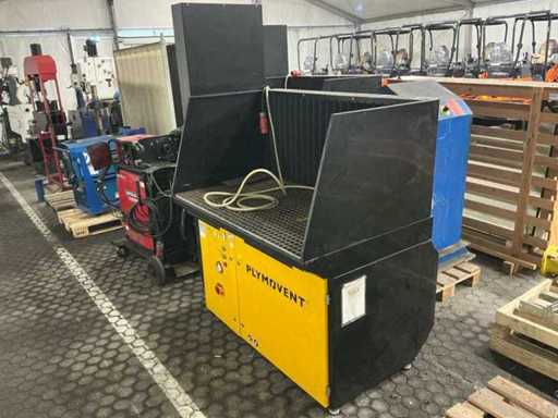 System ekstrakcji ultrafiltrów Plymovent Draftmax z 2016 roku