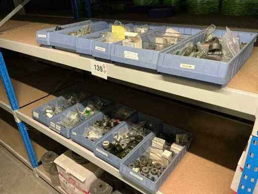 Batch of various punching units, conical pins etc..