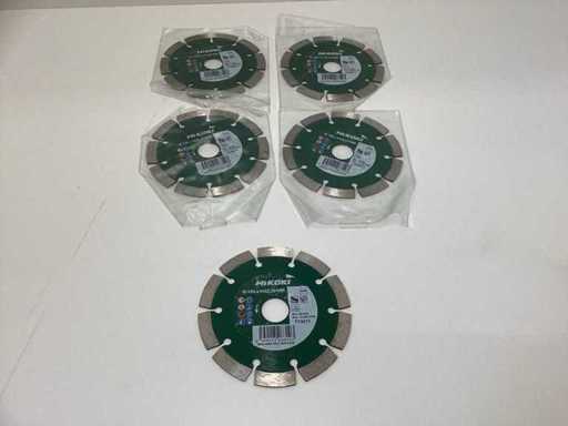 (5x) HIKOKI Diamond Grinder 773071 - 125x1,8x22,23mm