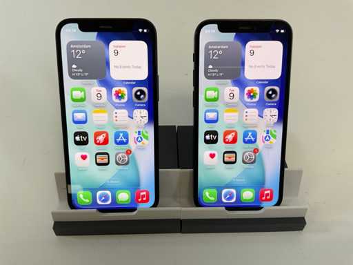 Apple iPhone 12 Mini - 128 GB - Black (2x)