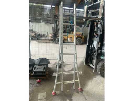 2x8 Aluminum Sliding Ladder