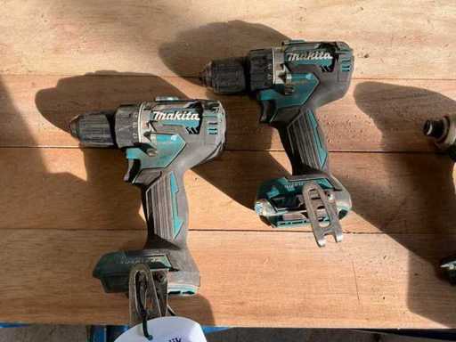 Corpo perforatore Makita DDF484 (2x)