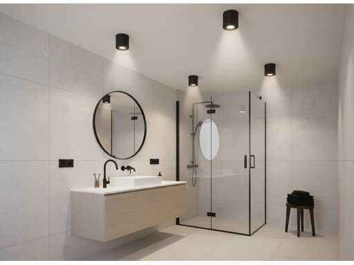 GU10 Waterproof Surface-mounted spot Fixture IP44 9.5cm (40x)