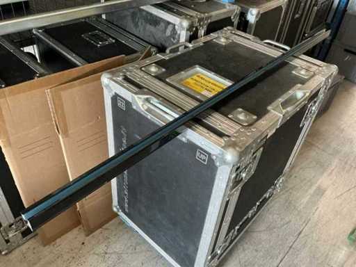 Dreiphasen-4-Wege-Schienen schwarz 150 cm (12x)