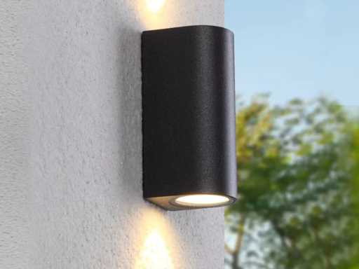 Wandlamp GU10 duo fitting waterdicht(6x)